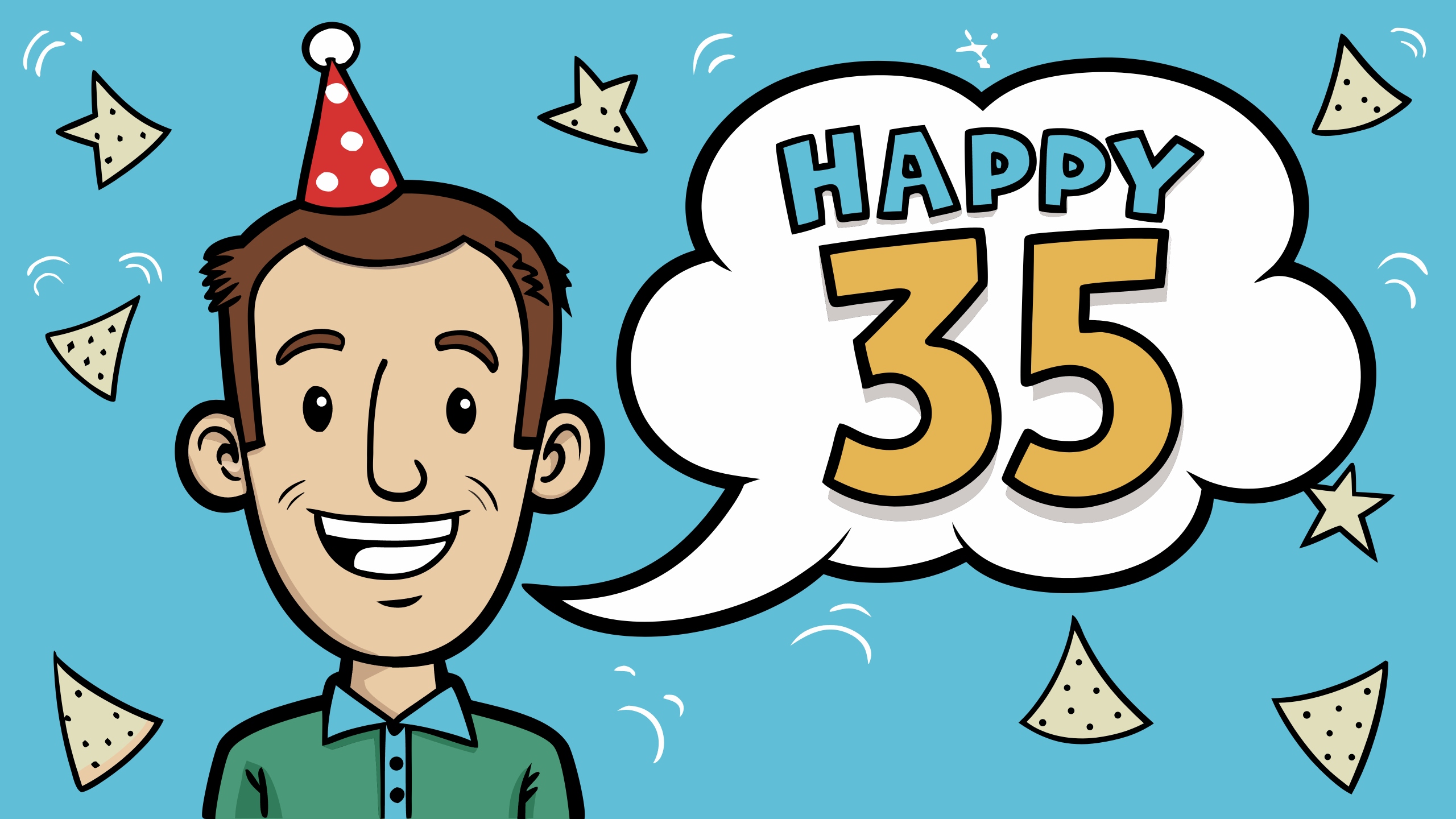 Поздравление с юбилеем 35 лет мужчине